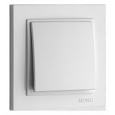Выключатель одноклавишный mono elec...